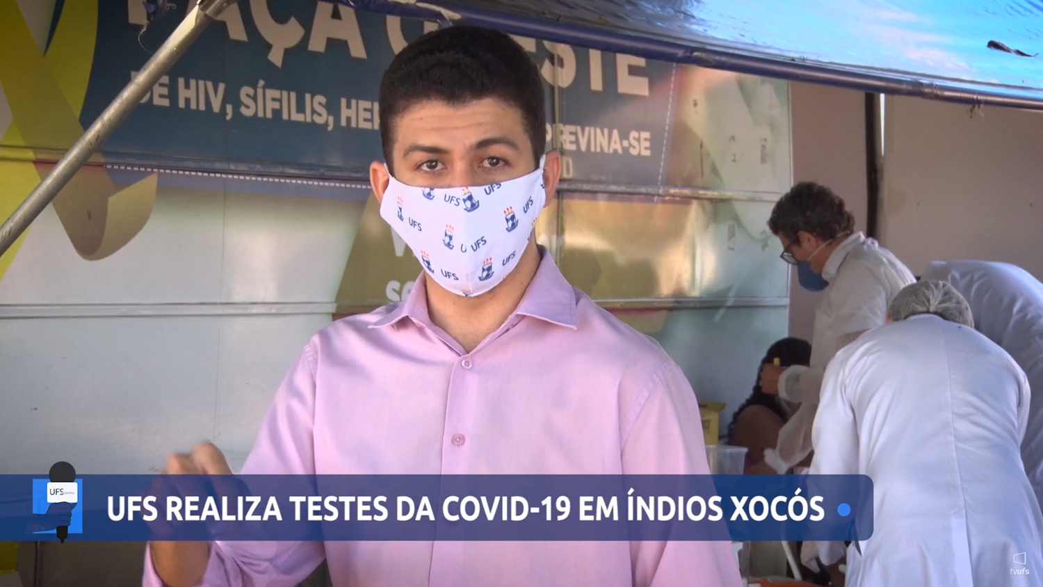 UFS realiza testes da covid-19 em índios Xocós